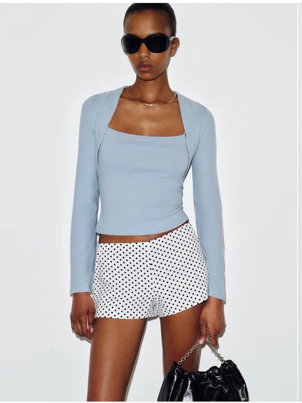 Chloe Knit Shrug Set